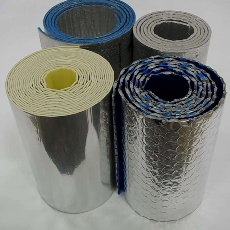 Raw Rolls Al+Woven+ Xpe+Woven+ Al Foil Film for Heat Insulation in Packaging - PAIDU