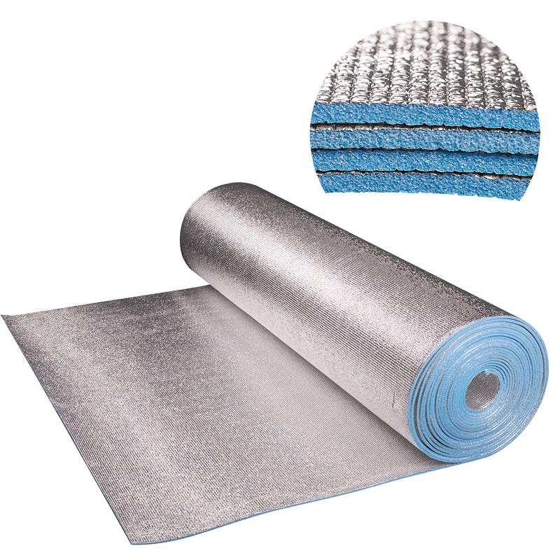 Reflective Insulation Rolls Foam Core Radiant Barrier Aluminum XPE Foam For Roofing - PAIDU