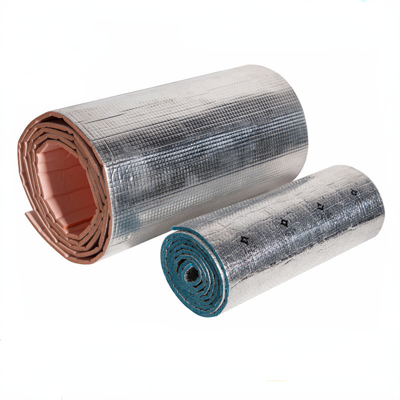 Personalized XPE Foam Insulation Thermal Closed Cell Sound Heatproofing Roll Aluminum Foil Composite With Self-Adhesive Sheet - PAIDU